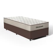 Cama Box com Colchão de Espuma D60 Ortobom Force Dream Solteiro 88cm