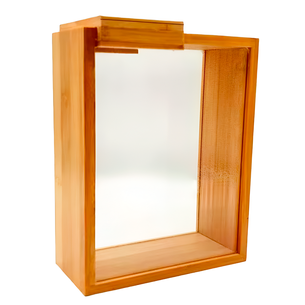 4 Un. Porta Mantimentos Alimentos Design Moderno Em Bambu