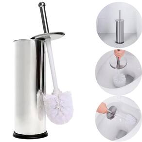 Escova Inox Sanitária Vaso Higiene Antiderrapante