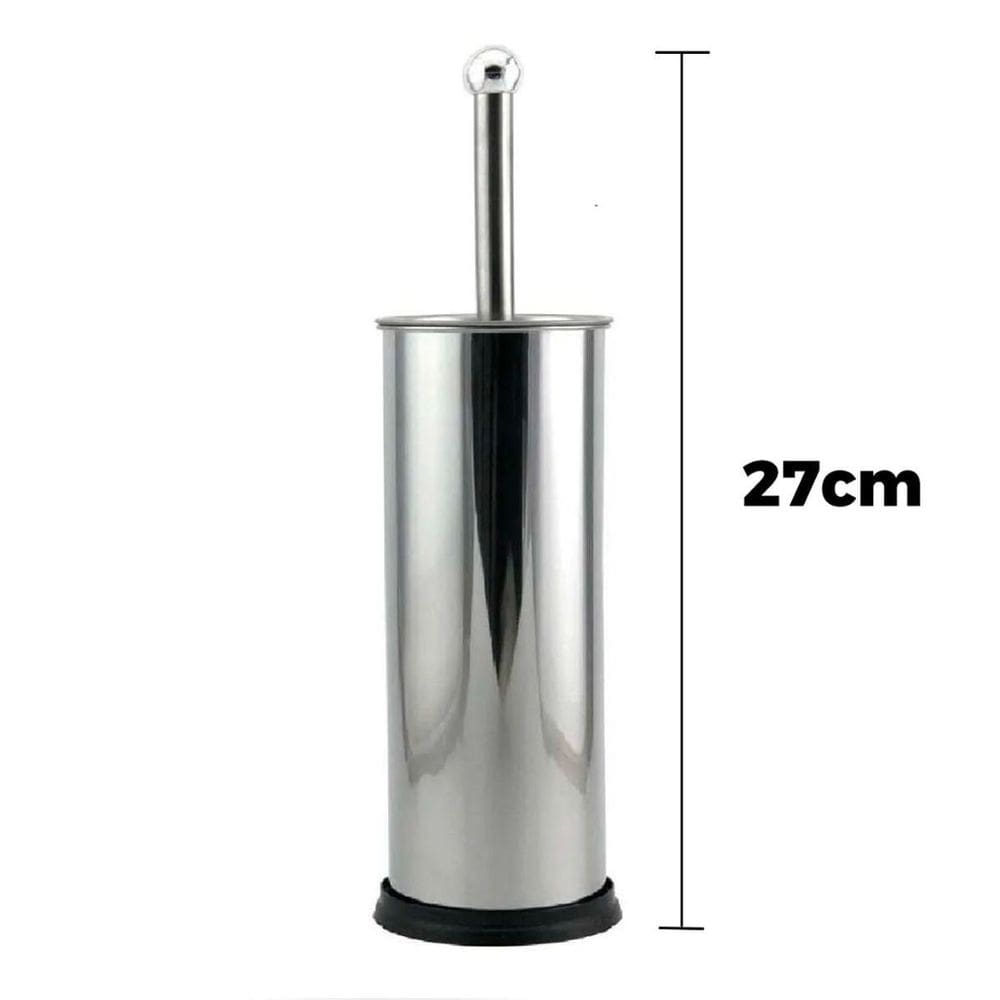 Escova Inox Vaso Sanitário Higiene Antiderrapante