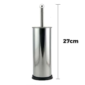 Escova Inox Vaso Sanitário Higiene Antiderrapante