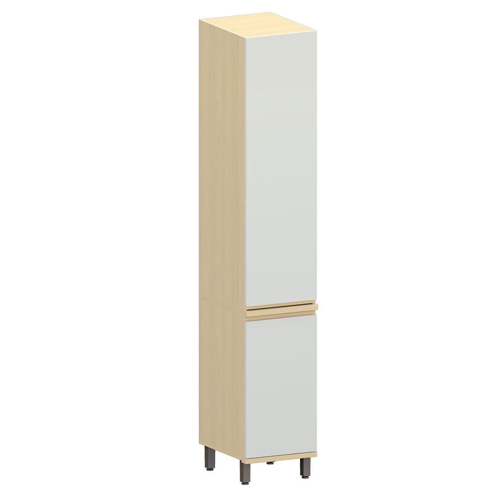 Paneleiro Alto 40 cm 2 Portas 4 Prateleiras Aurora
