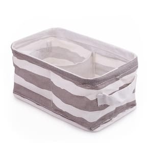 Cesto Organizador com Alça divisória 22x13cm CV212667 Trend Ogza Variado