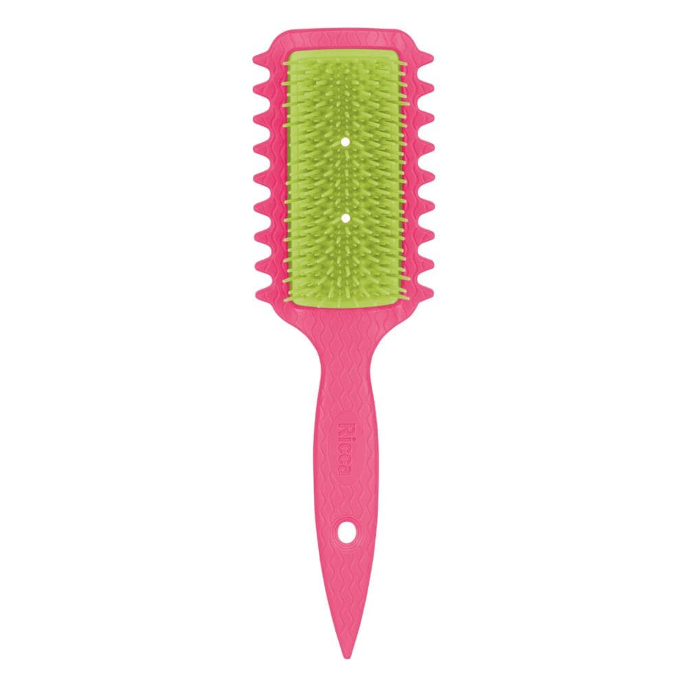 Escova Flex Fita Curl Rosa Ricca