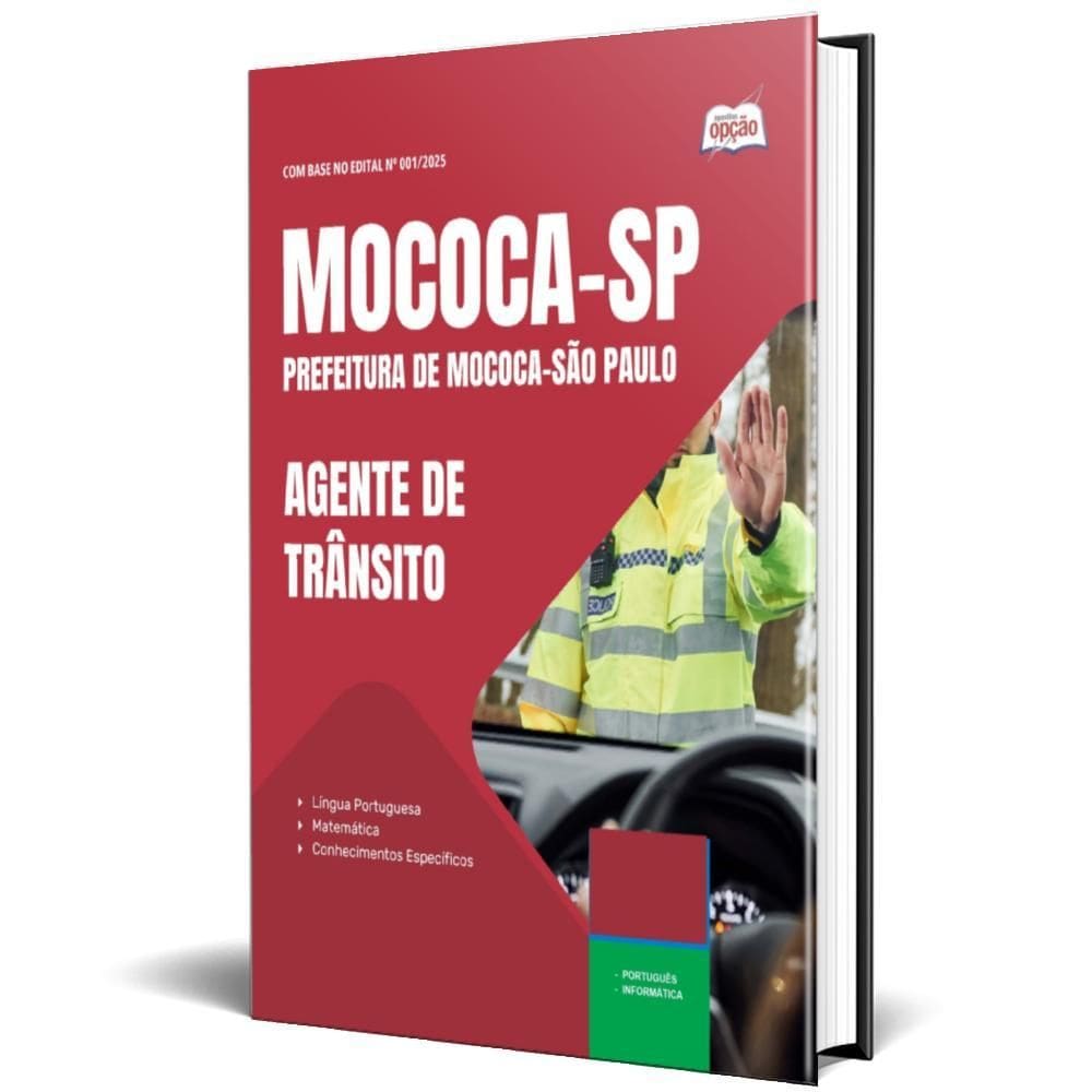 Apostila Prefeitura De Mococa Sp 2025 Agente De Trânsito
