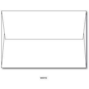 Envelope A2 S, impressão superfina, branco, 24 lb (90 g/m2), pacote com 1000 unidades