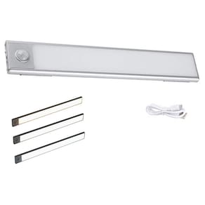 Luminaria LED 3 Tons Sensor Movimento Presença 3 Modos Bateria Recarregavel USB Iluminaçao Sala Quarto Cozinha Armario