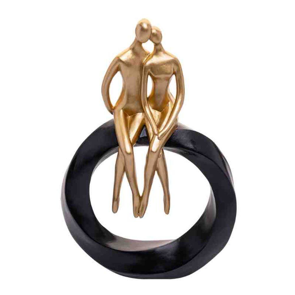 Figura Decorativa de Resina Casal Wolff