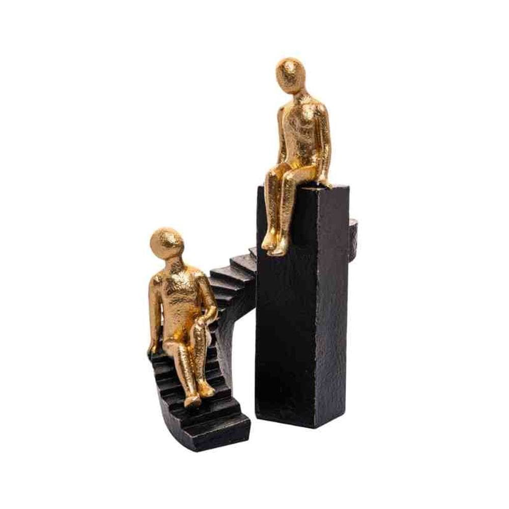 Figura Decorativa de Resina Diálogo Wolff
