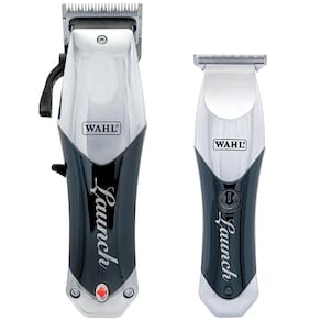 Combo de Máquina de Cortar Cabelo e Acabamento Launch Bivolt