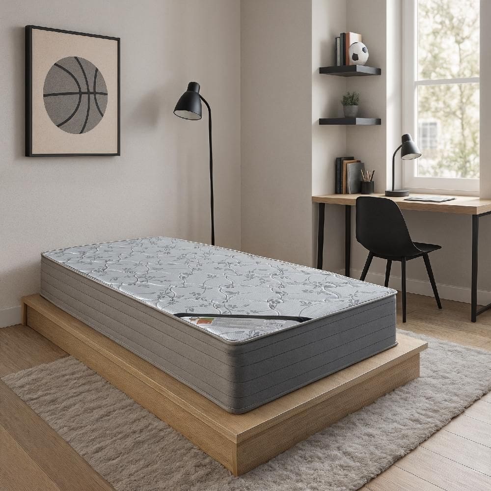 Colchão Solteiro Lux Molas Ensacadas 088x188x24 Bom Pastor