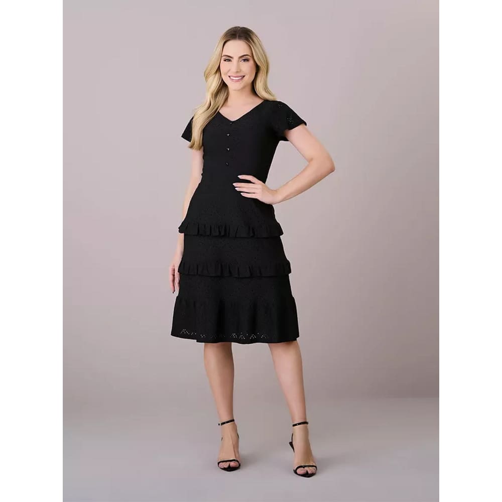 Vestido Tatá Martello Zilda Preto 5765