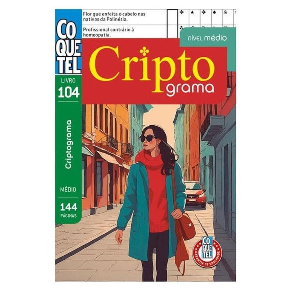Livro Coquetel Criptograma 104