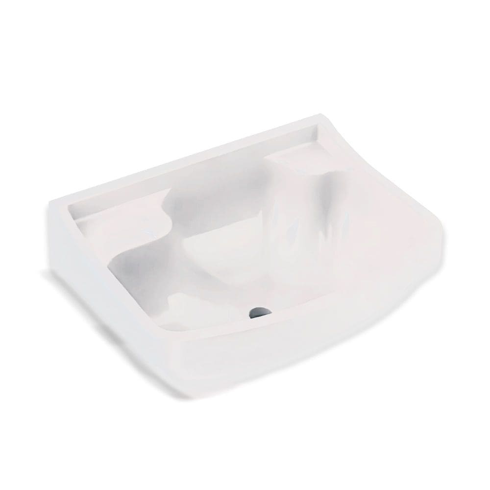 Lavatorio Plástico Médio Branco 350X260MM Polyfort