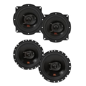 Combo JBL Alto falantes Flex4 kit 2 JBL5TRFX55 + kit 2 JBL6TRFX55 Pretos