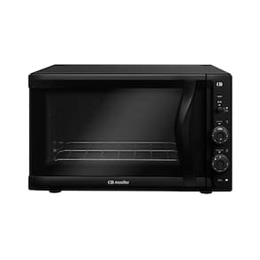 Forno Elétrico de Bancada Mueller 50L com Grill Dourador 1800W Preto Fosco 127V - MFB50F