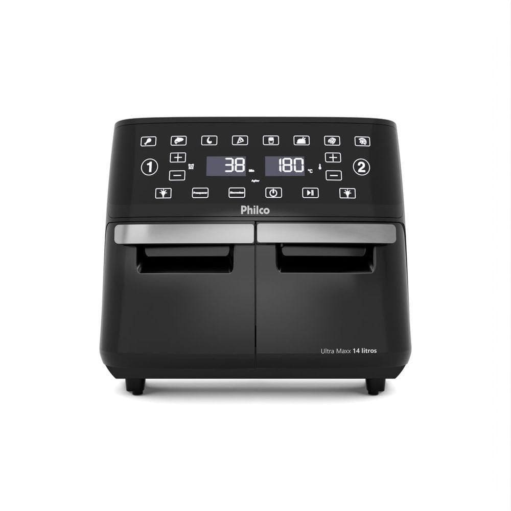 Air Fryer Philco 14L 4 Em 1 Painel Digital PAF14A 110V