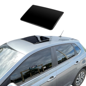 Teto Solar Universal Preto Metálico Carro Camionete Van SUV