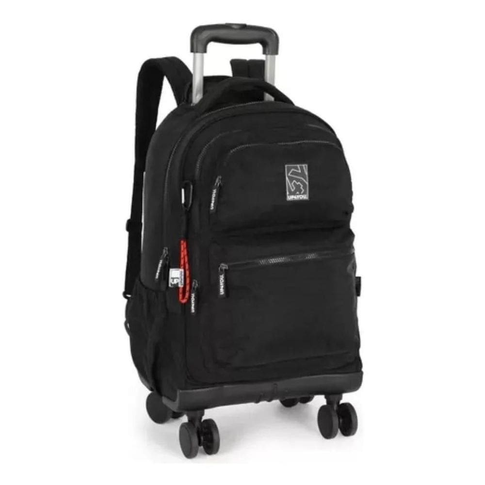 Mochila De Rodas Giro 360 Alça Costas Notebook Up4you Preta