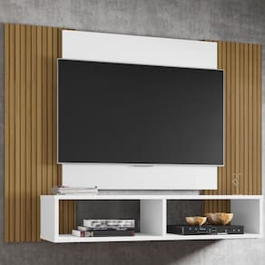 Painel para TV Até 42 Polegadas Bonfim Branco - Pnr Móveis