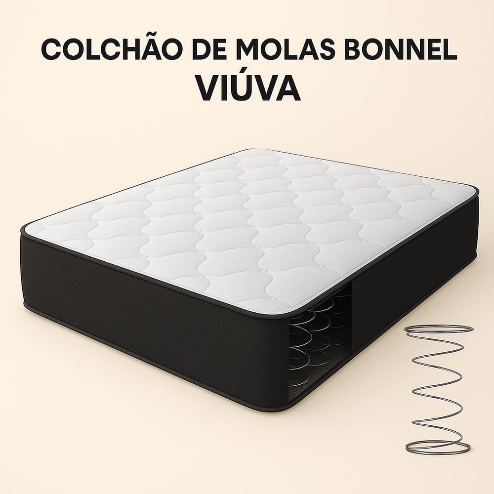 Colchão Viúva  Molas Bonnel 20x128x188
