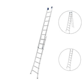 Escada Aluminio Extra Dupla 16D 2,46X4,21 2X8 Mor
