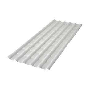 Telha Pvc Colonial Plan 2,42X0,88 Concreto Dvg Precon