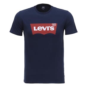 Camiseta Azul Marinho Masculina Levi`s 26992