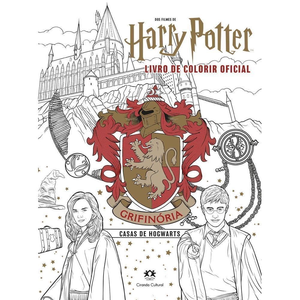 Harry Potter - Grifinória Casas De Hogwarts
