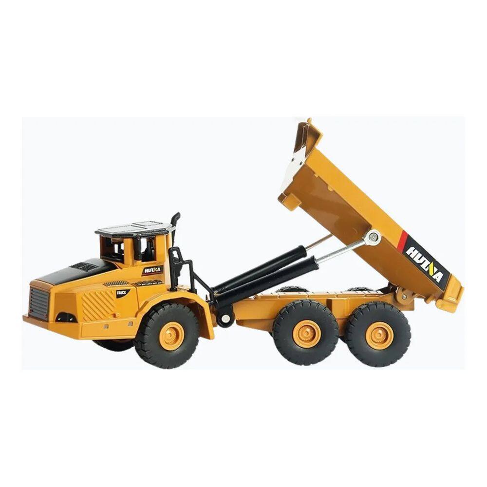 Miniatura Huina 1712 Escala 1:50 Caminhão Basculante