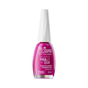 Esmalte Colorama Rosa Player Enigmático Cremoso 8ml