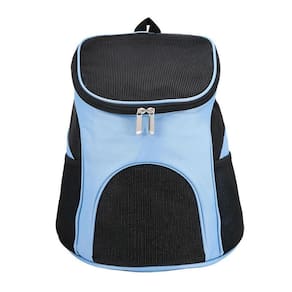 Mochila Passeio Caes Gatos Bolsa Transporte Pet Dog Bag Viagem Canguru Cachorros Petshop Azul
