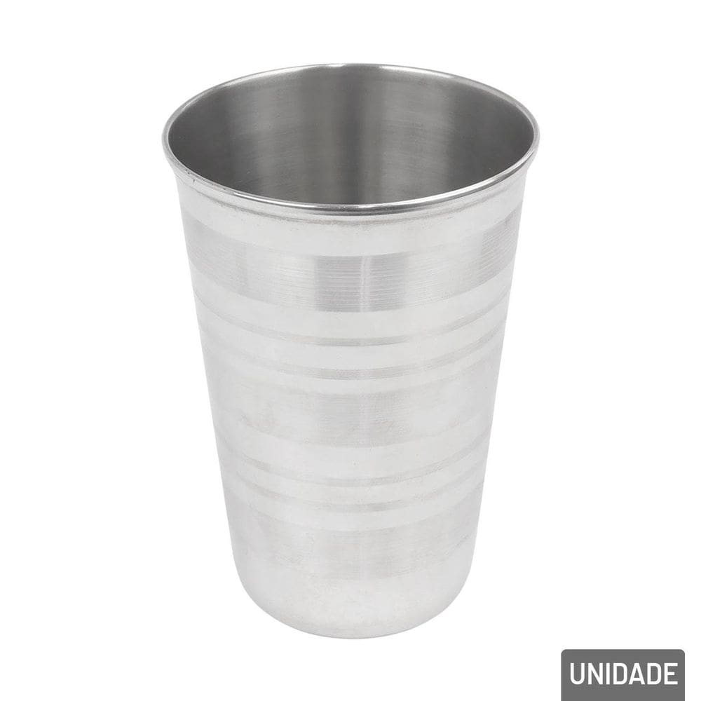 Copo de Inox 400ml - Tudo em Caixa
