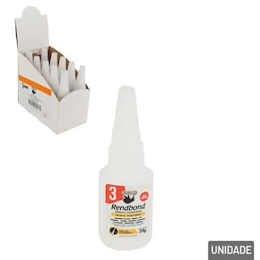Cola Instantânea 20g Rendbond Alta Viscosidade - Tudo em Caixa