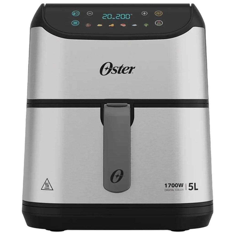 Air Fryer Digital Oster OFRT930 5 Litros, Inox - 220 Volts