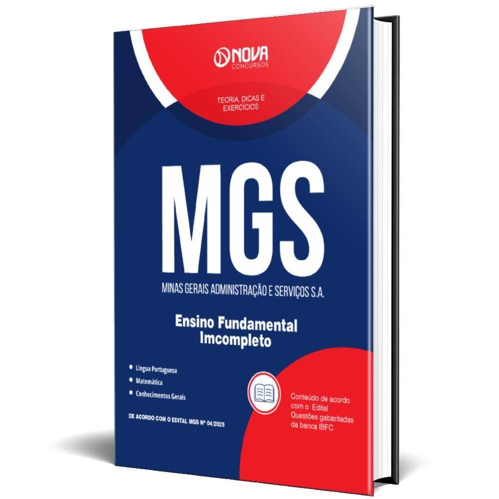 Apostila Mgs 2025 Nível Fundamental Incompleto