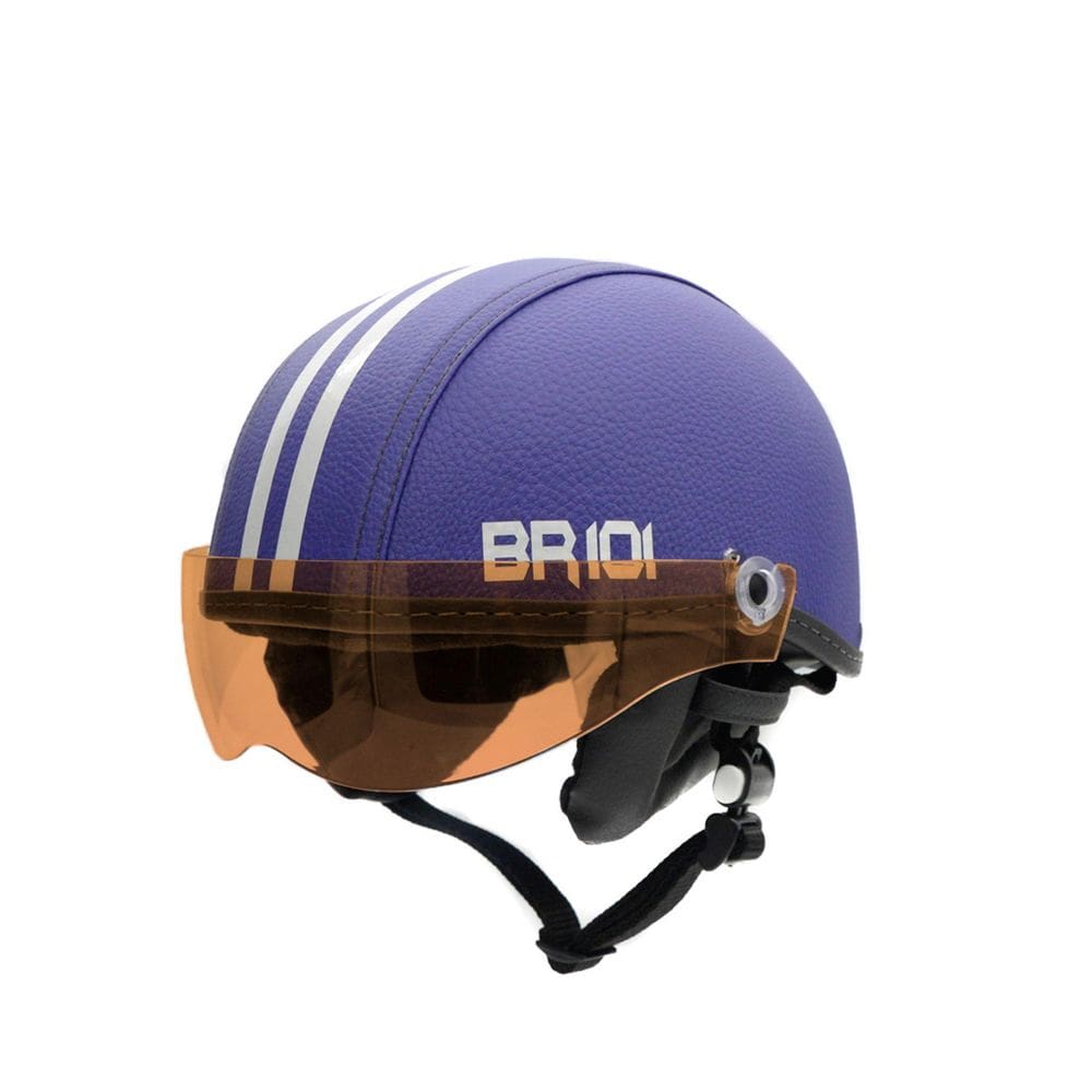 Capacete Bike/Scooter Coquinho Br 101 Roxo Vision P