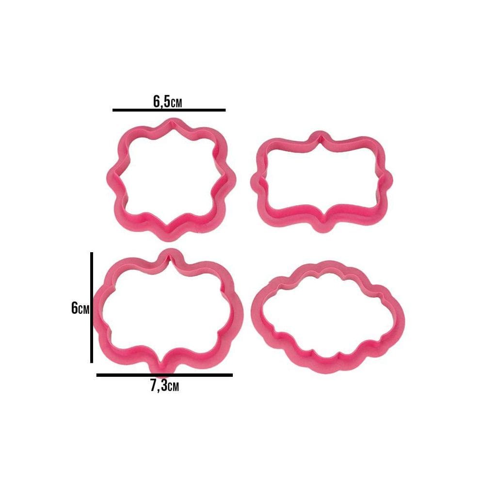 Kit 4 Cortadores De Molduras - Gmezn1004