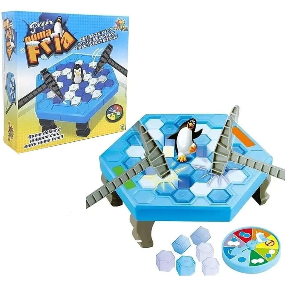 Jogo Pinguim Numa Fria Quebra Gelo