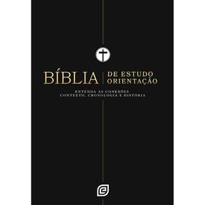 Biblia de Estudo Orientacao - Capa Black - Versao Nvi 2001 (nova Versao Int