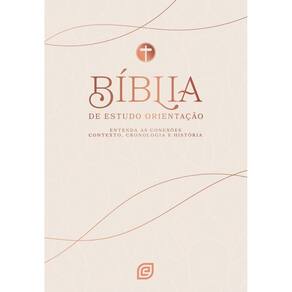 Biblia de Estudo Orientacao - Capa Rose Gold - Versao Nvi 2001 (nova Versao