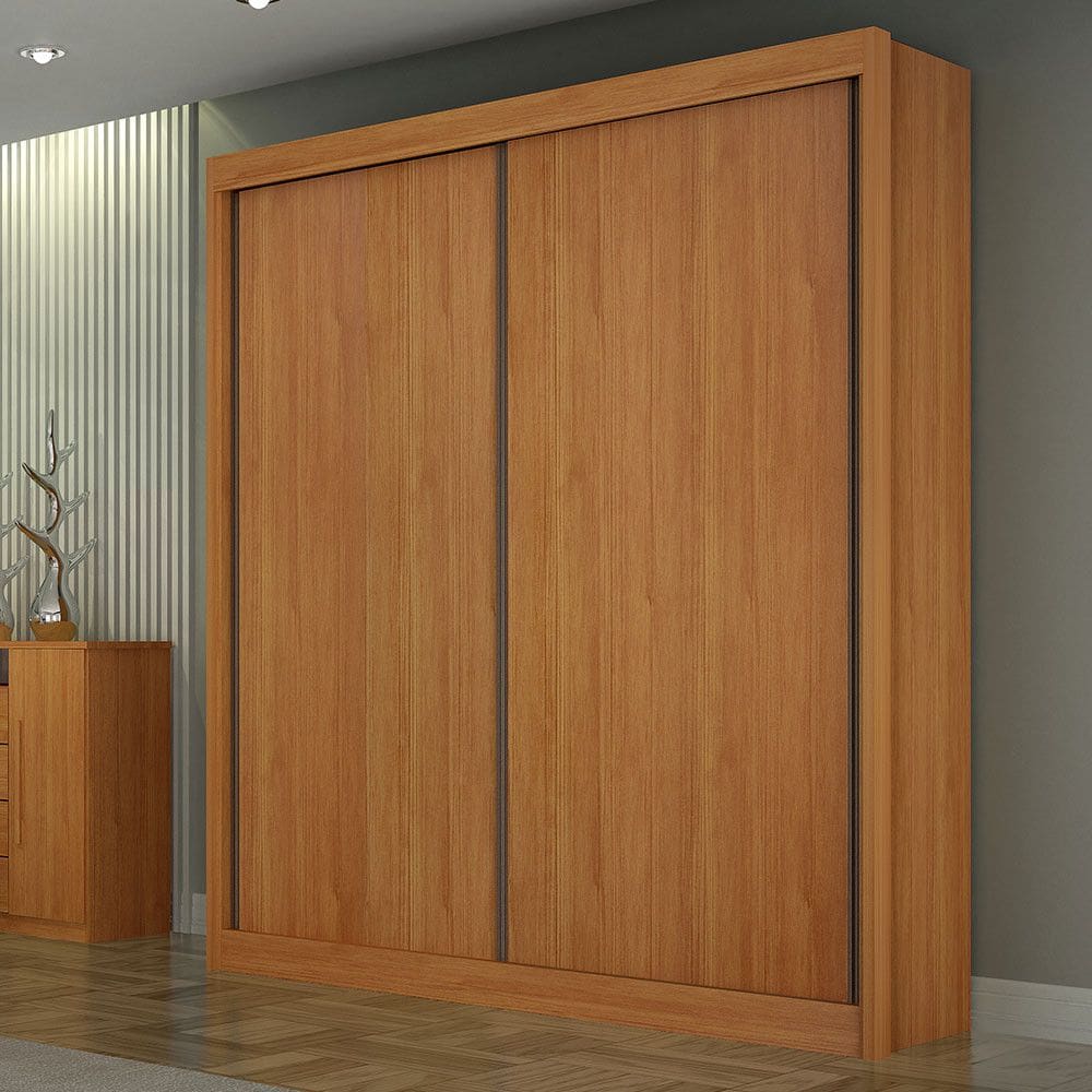 Guarda Roupa  Luxo 2 Portas em MDF Leifer