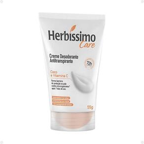 Creme Desodorante Herbíssimo Care Coco E Vitamina C 55G