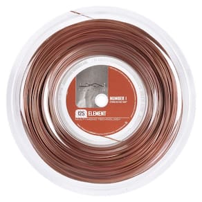 Corda Luxilon Element 16L 1.25mm Bronze - Rolo com 200 Metros