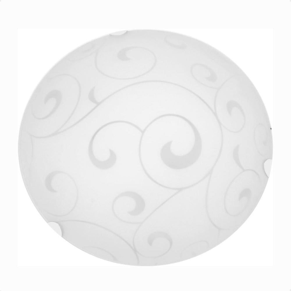 Plafon Taschibra Angra 30Cm Redondo E27 Bivolt