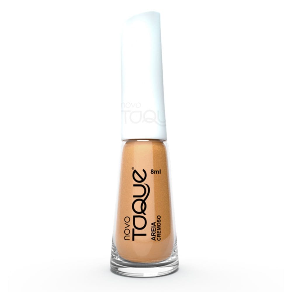 Esmalte Novo Toque  Cremoso Cor Areia 8ml