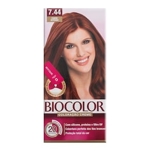 Tintura Creme Biocolor Cobre Intenso 7.44 Mini Kit