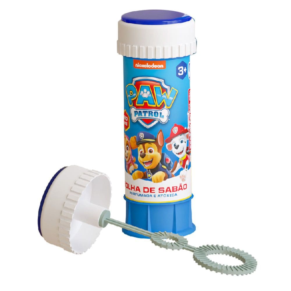 Brinquedo Bolha de Sabão Patrulha Canina 60ml