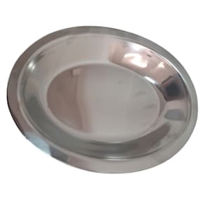 Travessa de Servir Inox 30cm Elegância e Durabilidade