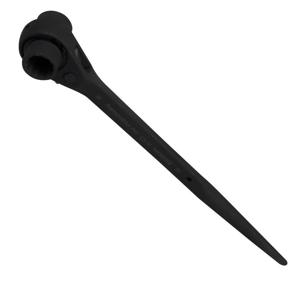 Chave Catraca Reversível de 19 x 21mm com 2 Bocas Estriadas